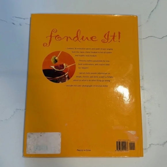 Fondue It! 50 Recipes To Dip, Sizzle & Savor | By Silvana Franco 2001 Hardcover - Picture 3 of 10